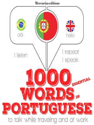 cover image of 1000 essential words in Portuguese